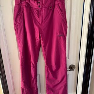 Columbia Fuchsia Snow Pants